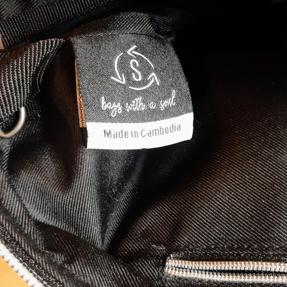 SMATERIA  Daydreamer Tote Sutainable Mini Tote bag 0S Black - Picture 3 of 6